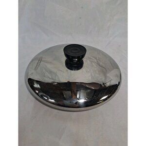 Vtg Revere Ware Stainless Steel Replacement Lid – 6-7/8" Inner Rim, used.